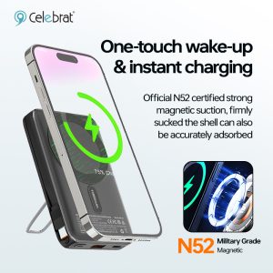 one-touch wake-up and instant charging