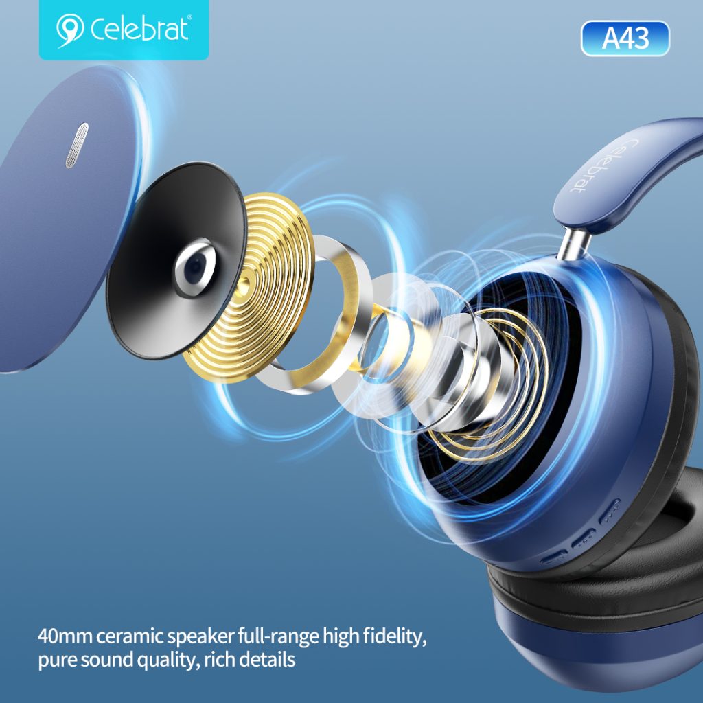 40mm ceramic speaker full-range high fidelity