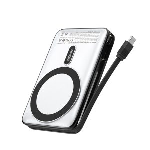 White Celebrat PB-20 MagSafe Magnetic Power Bank