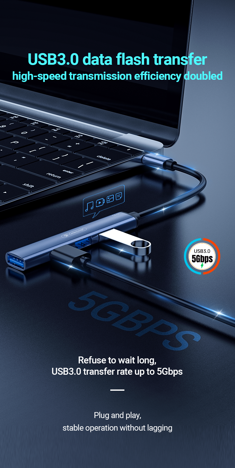 USB3.0 data flash transfer