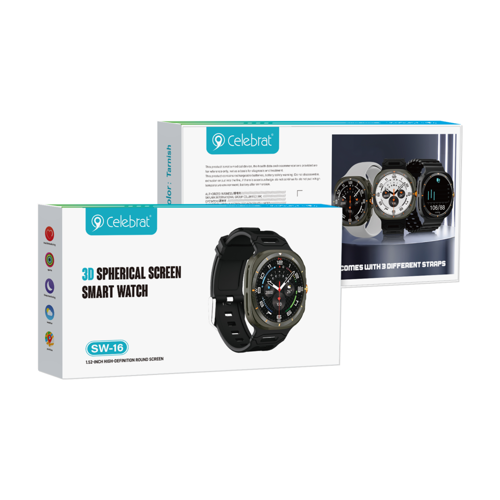 SW-16 Smart Watch Product Packaging