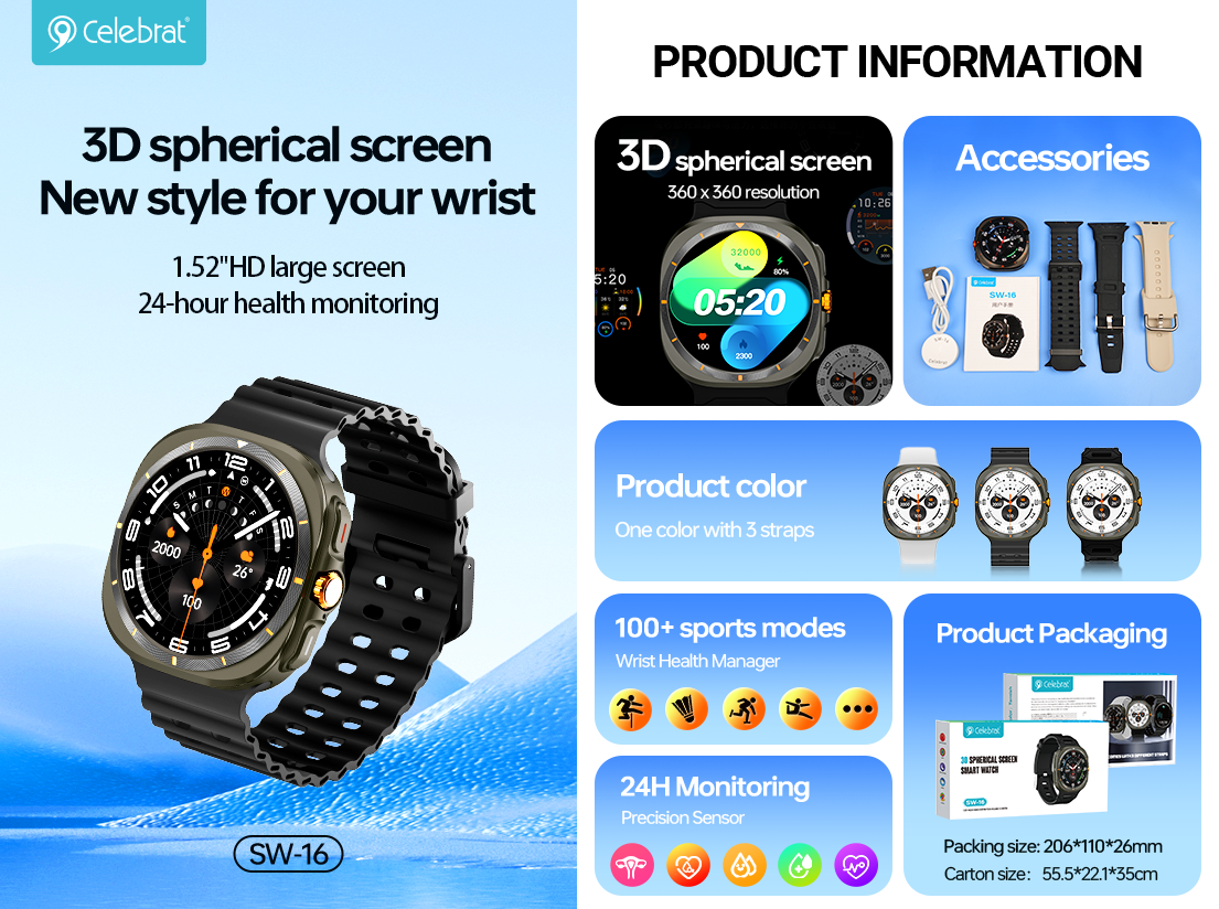 SW-16 Smart Watch core selling point