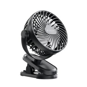 Black Celebrat F4 Three-Speed Adjustable Silent Clip Fan