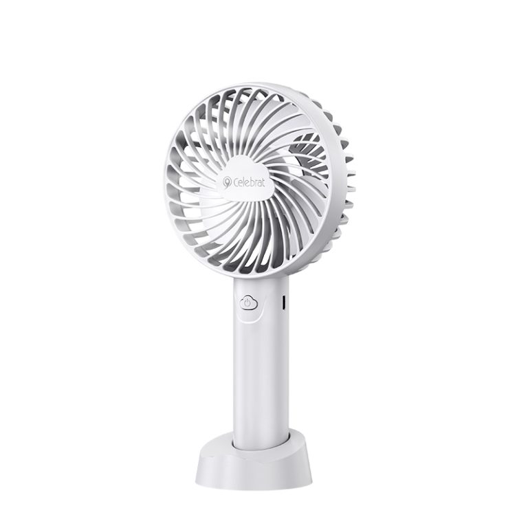 White Celebrat F6, Portable Handheld Fan
