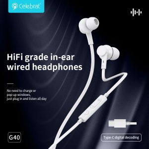 HiFi grade in-ear wired headphones