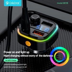 Power on and light up
Night charging without worry of the darkness