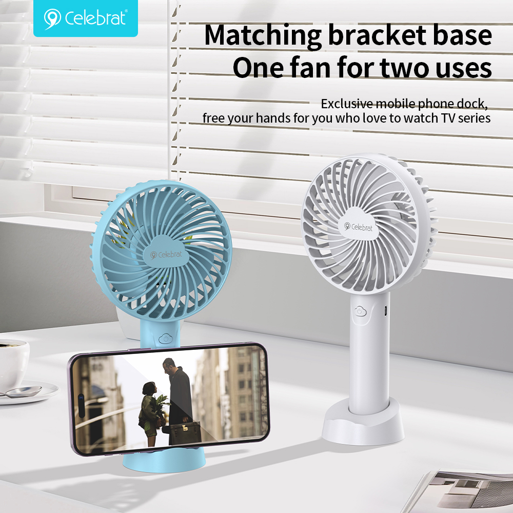 Matching bracket base One fan for two uses