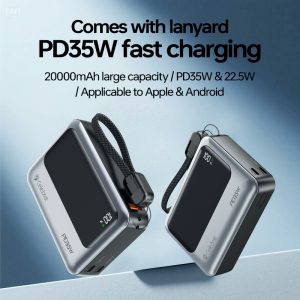 Comes with lanyard PD35W fast charging