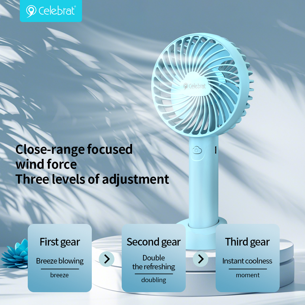Close-range focused wind force
Three levels of adjustment