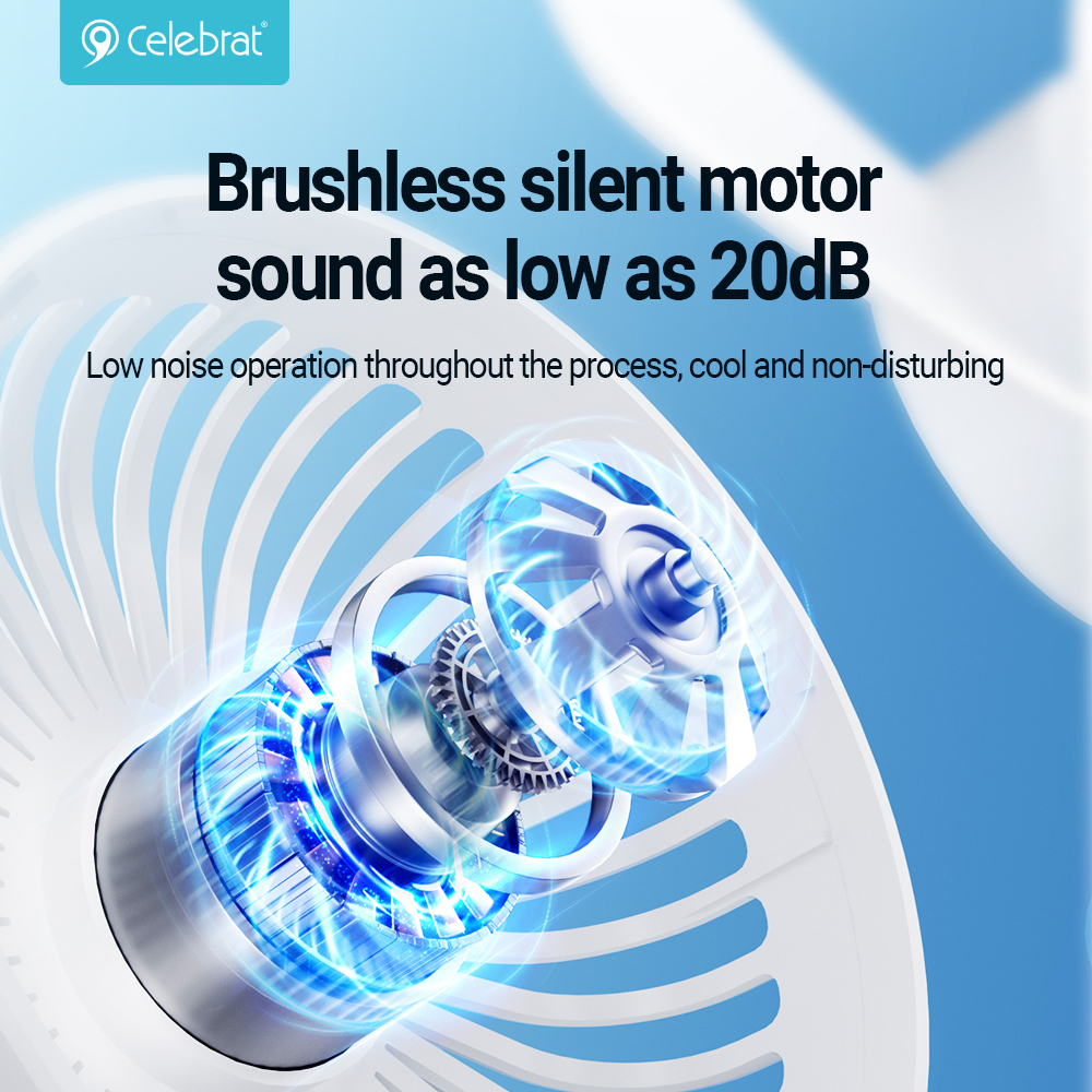 Brushless silent motor sound as low as 20db
