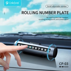 Rolling number plate