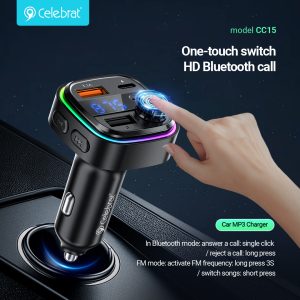 One-touch switch
HD Bluetooth call