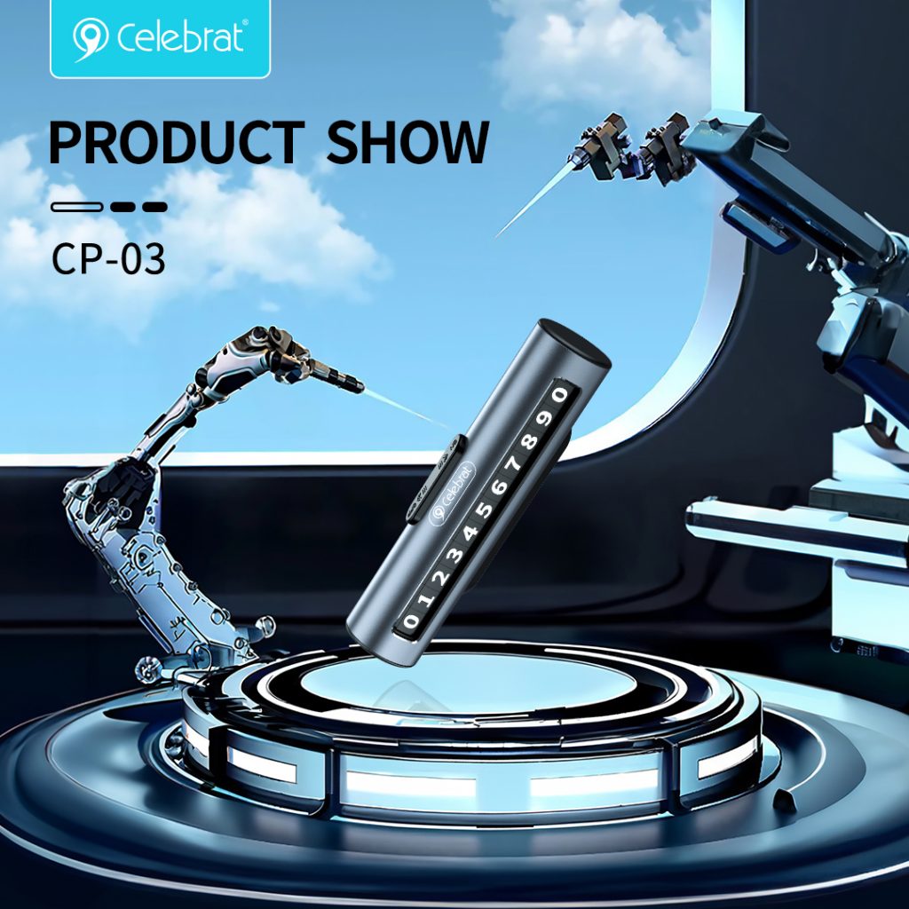 CP-03 Aluminum Parking Number Plate Product Show