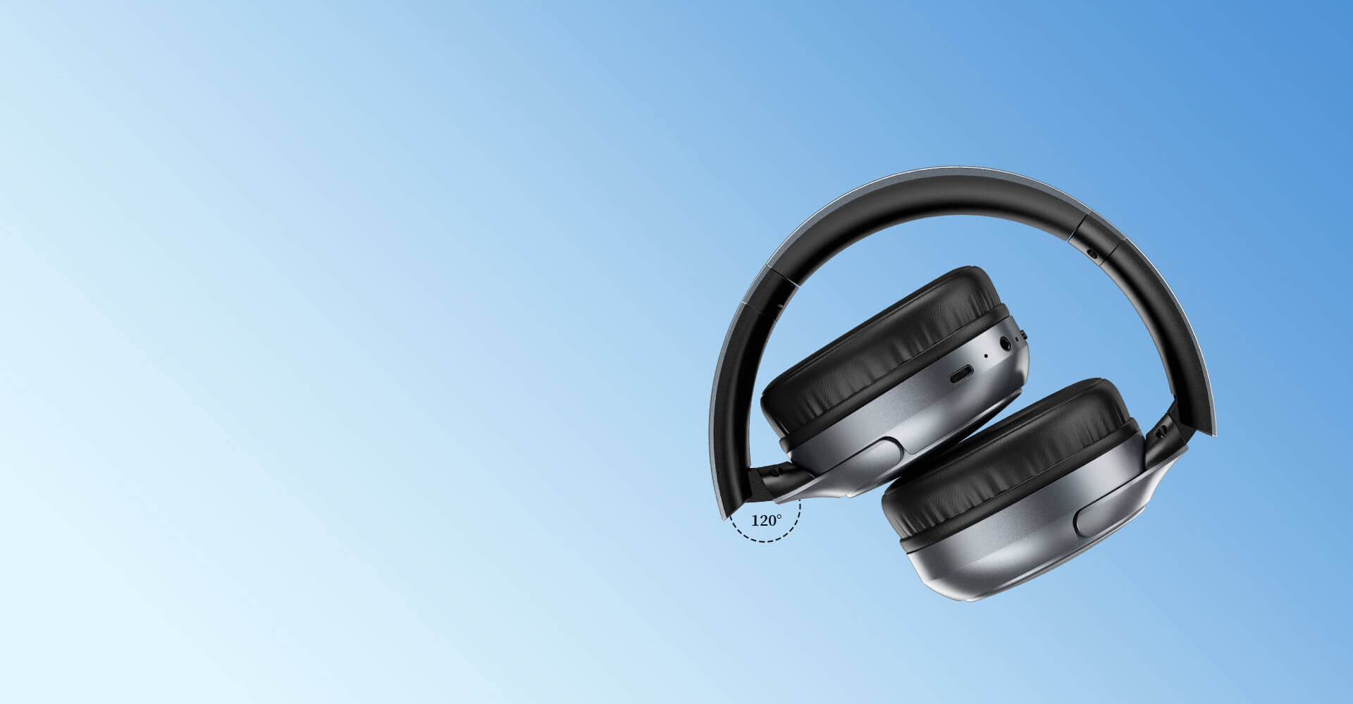Celebrat A41 Wireless Headphones Scene Display