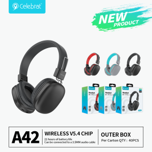 Hot-selling Celebrat A42 V5.4 Wireless Headset