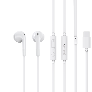 White Color Celebrat G39 Wired Earphones
