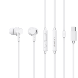 White Color Celebrat G40 Wired Earphones