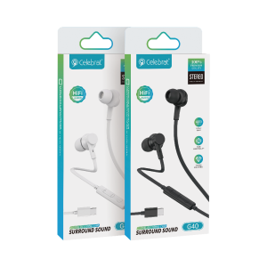 Celebrat G40 Wired Earphones Packaging