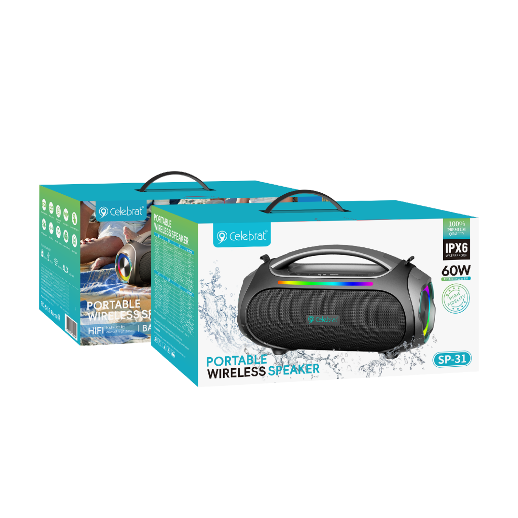SP-31 Bluetooth Speaker Packaging imagine