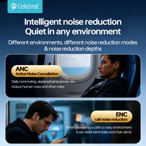 Intelligent noise reduction Quiet in any environment