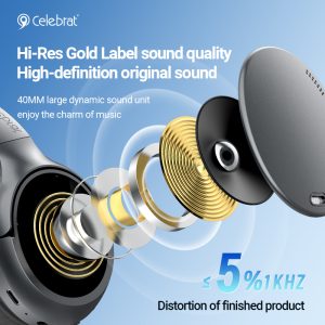 Hi-Res Gold Label sound quality
High-definition original sound