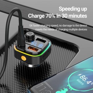 Speeding up
Charge 70% in 30 minutes