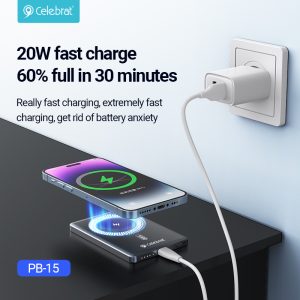 20W fast charge 60% full in 30 minutes