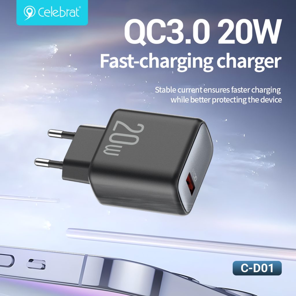 QC3.0 20W Fast-charging charger