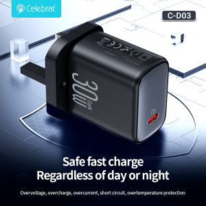 Safe fast charge
Regardless of day or night