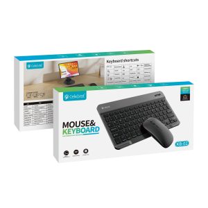 Celebrat KB-02 Wireless Keyboard and Mouse Combo Product Packaging