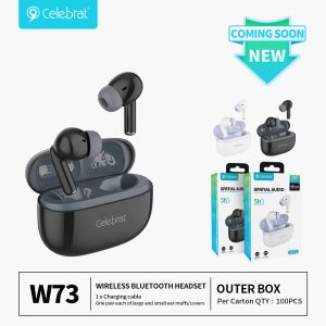 Hot-selling Celebrat W73 Bluetooth 5.4 TWS Earbuds