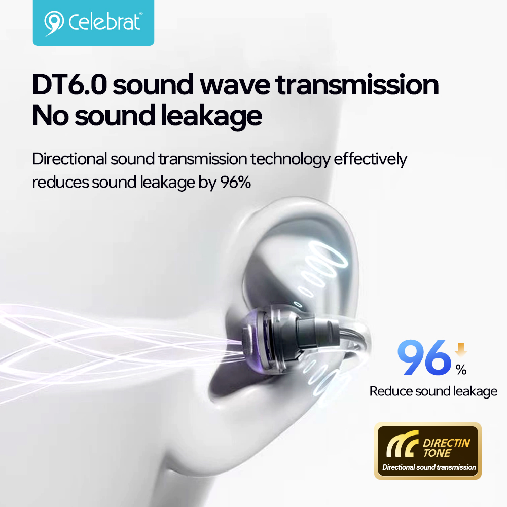 DT6.0 sound wave transmission
No sound leakage