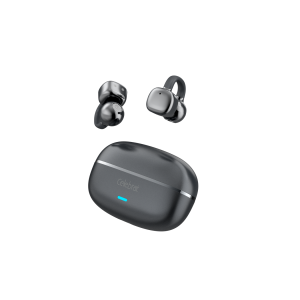 Black Celebrat W74 OWS Ear Clip Bluetooth Earbuds