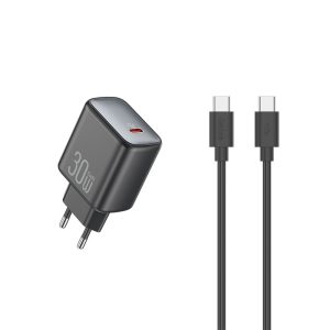 Celebrat CD-03 EU 30W GaN Fast Charging Charger Type-C to Type-C