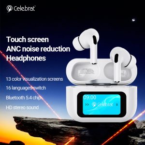 Touch screen ANC noise reduction headphones