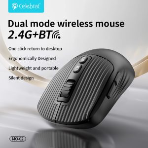 Dual mode wireless mouse2.4G+BT