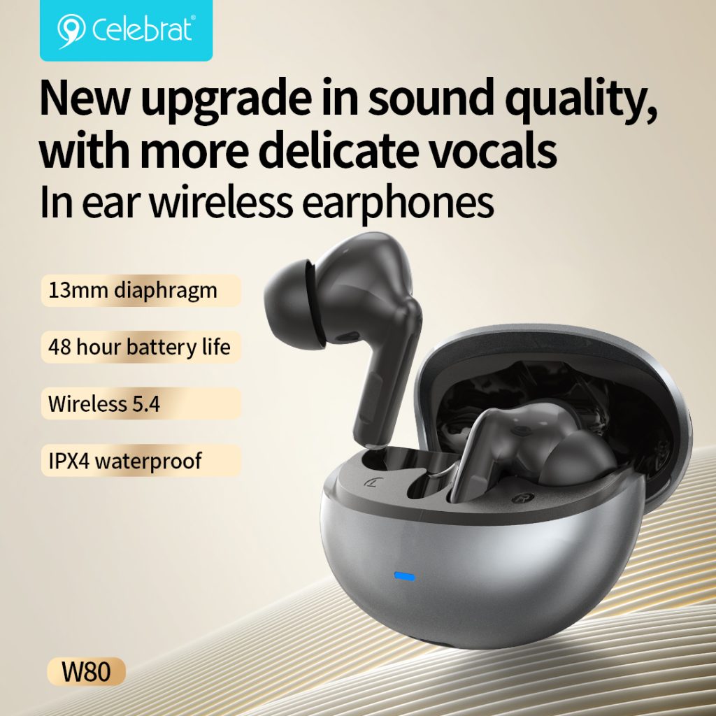 New upgrade in sound quality,with more delicate vocals In ear wireless earphones