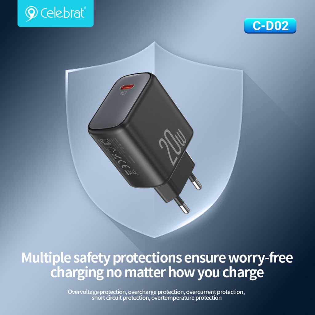 Multiple safety protections ensure worry-free charging no matter how you charge