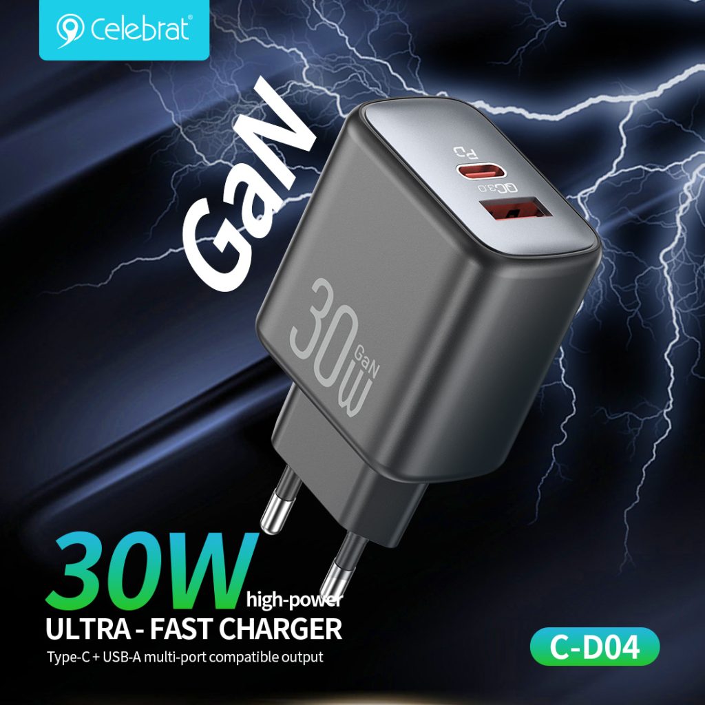 30W high-pow ULTRA-FAST CHARGER