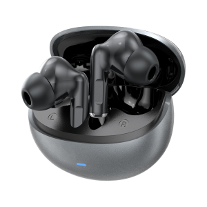 Black Celebrat W80 Bluetooth 5.4 Hi-Res Audio Earbuds