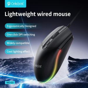 Lightweight wired mouse