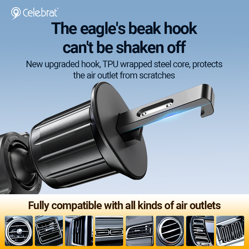 The eagle's beak hookcan't be shaken off
