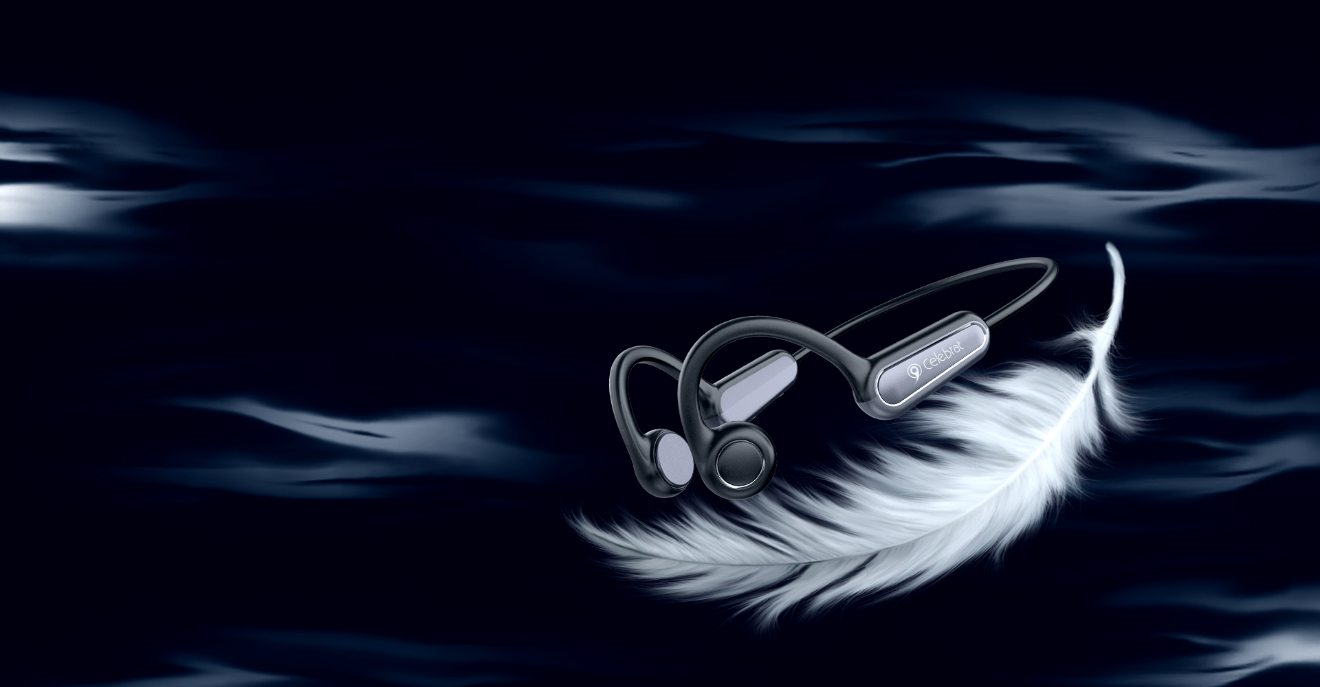 Celebrat SE9 Wireless Neckband Earphones with Microphone, Lightweight