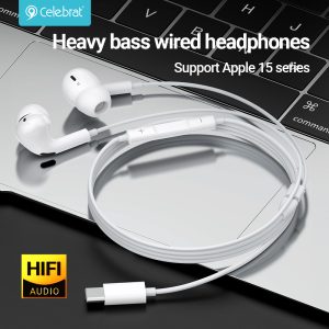 Heavy bass Wired headphones