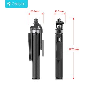 Celebrat S04 Remote Selfie Stick Tripod Size