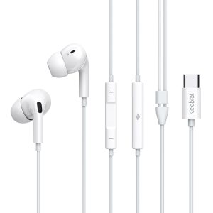 Celebrat E300 Type-C Wired Headphones with Mic