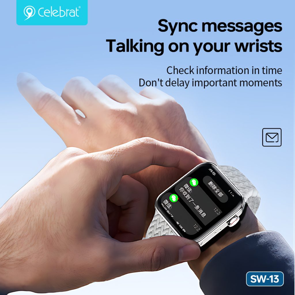 Sync messages Talking on your wrists