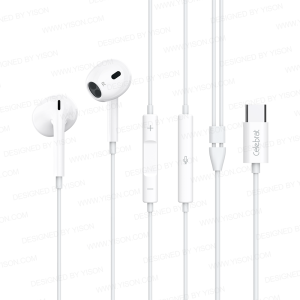 Celebrat E400 Wired In-Ear Earphones with Mic