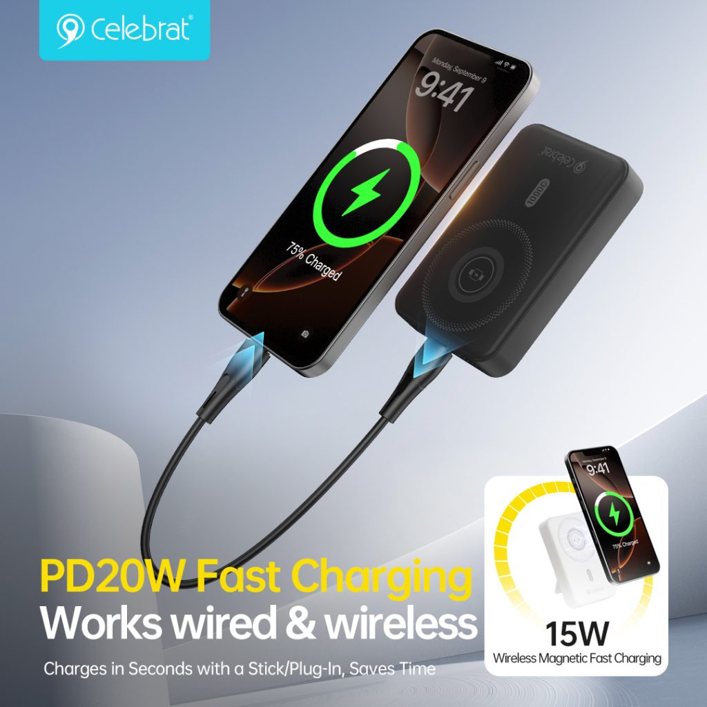 PD20W Fast Charging Works wired & wireless