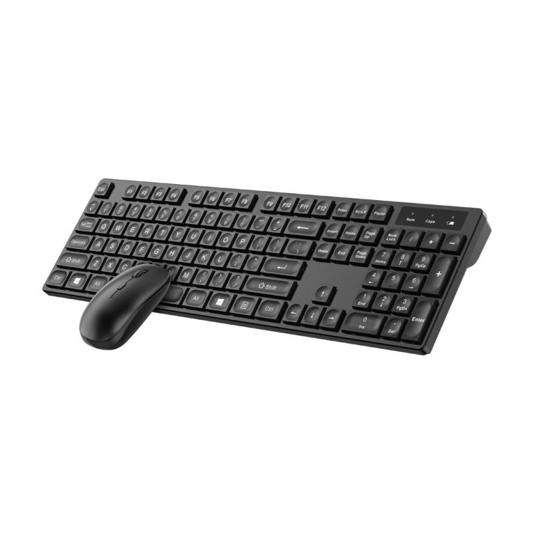 Celebrat KB-03 Silent Ergonomic Wireless Keyboard and Mouse Set